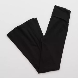 Offline by aerie OG foldover high waisted super flare leggings